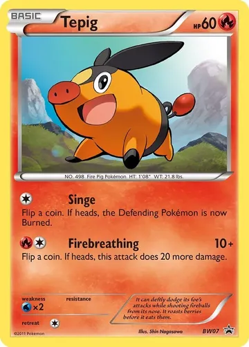Tepig BW07 $2.61