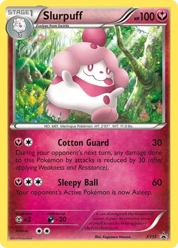 Slurpuff XY15 $4.15