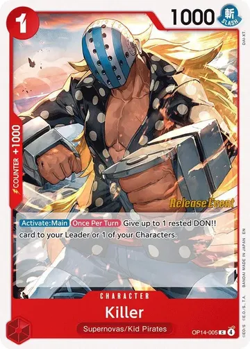 Killer OP14-005 · Pre-Release $1.21