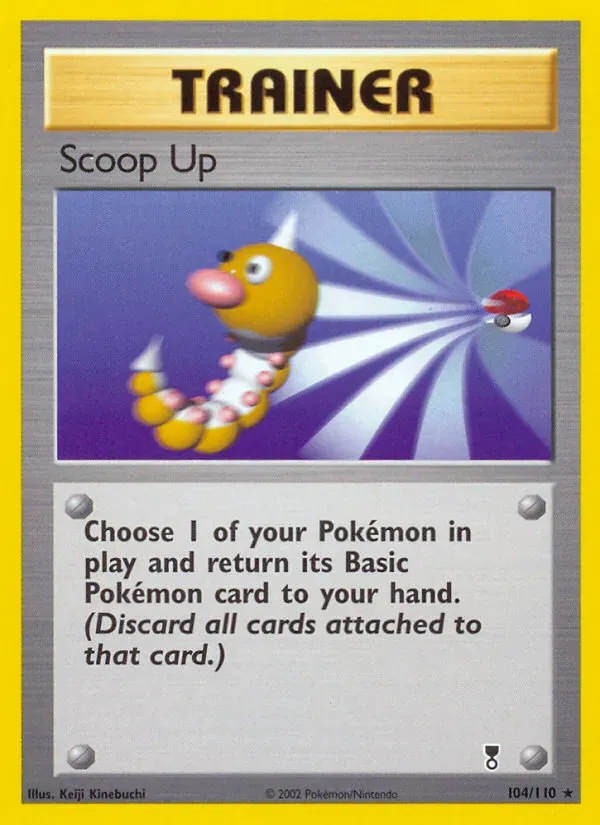Legendary Collection 영어판 Scoop Up 104 카드 앞면