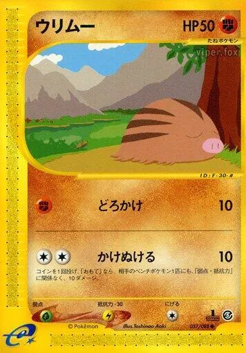 Front of Swinub 57, 神秘なる山 Japanese