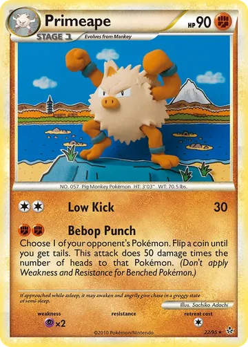 Primeape 22 $2.73