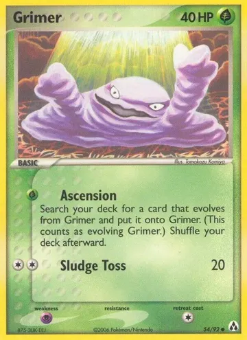 Grimer 54 $1.62