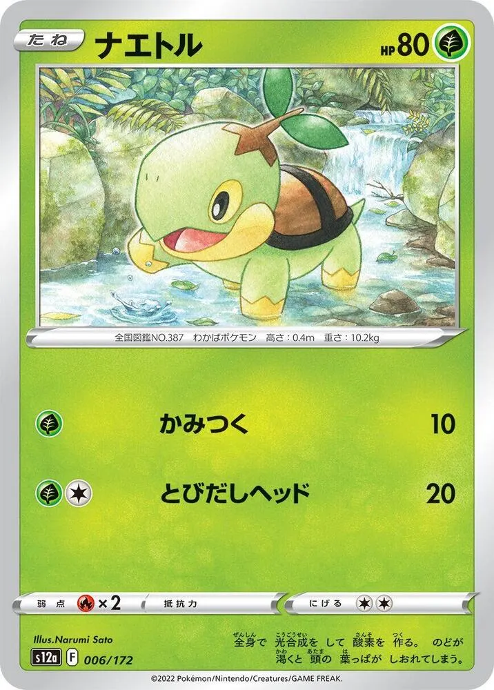 Front of Turtwig 6, VSTARユニバース Japanese