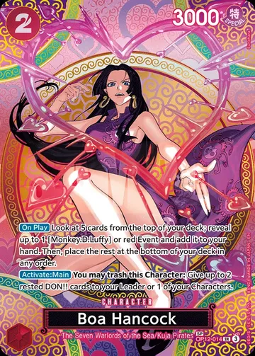Boa Hancock OP12-014 · Parallel 2 $501.25