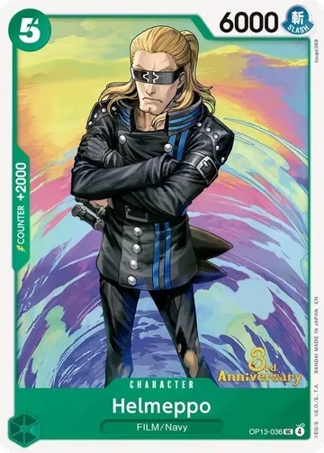 Helmeppo OP13-036 · Anniversary $1.43