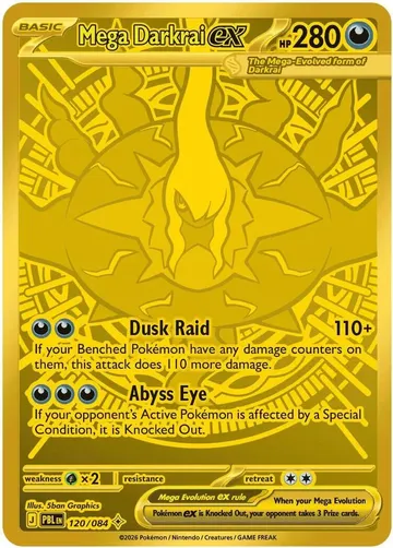 Mega Darkrai ex 120 $125.27