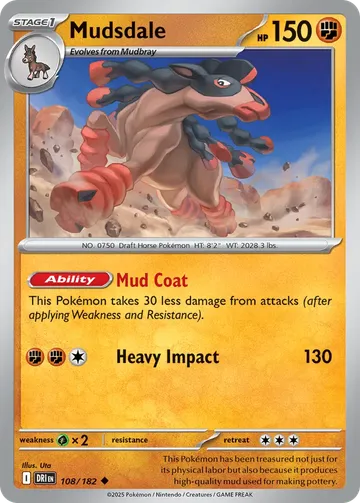 Mudsdale 108 ₩121