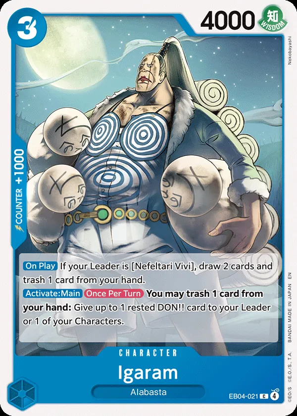 Egghead Crisis 영어판 Igaram EB04-021 카드 앞면