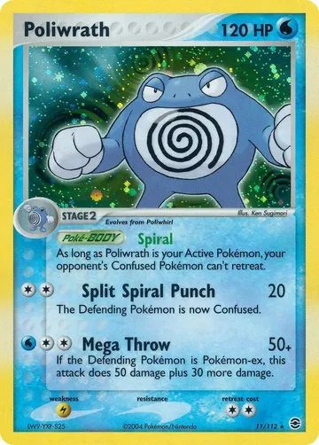 Poliwrath 11 $28.44