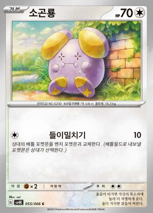 Front of 소곤룡 55, 고대의 포효 Korean