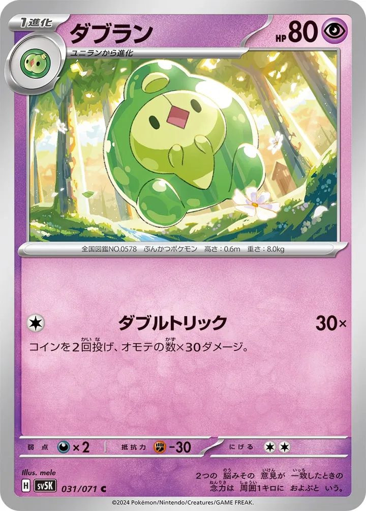 Front of Duosion 31, ワイルドフォース Japanese