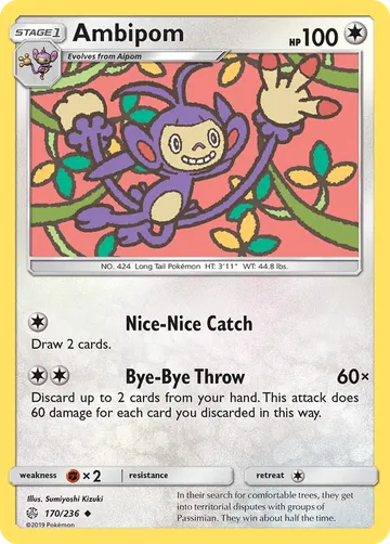Ambipom 170 ¥36