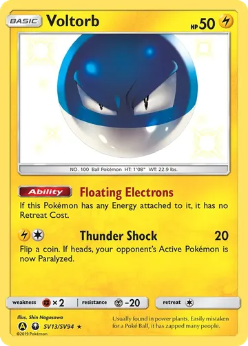 Voltorb SV13 $4.52