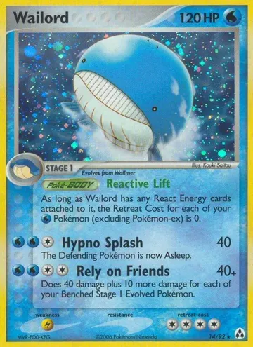 Wailord 14 $56.45