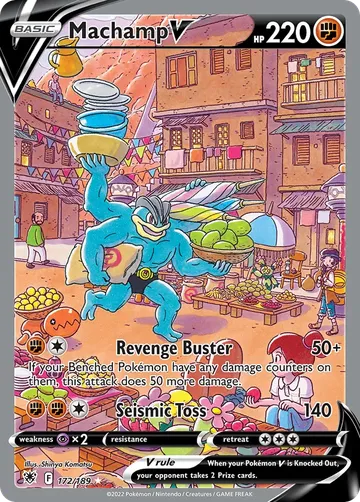 Machamp V 172 $189.98