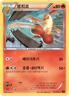 Front of 영치코 13, 라이징피스트 Korean