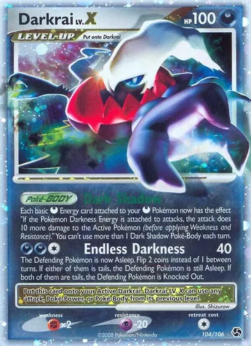 Darkrai LV.X 104 $262.42
