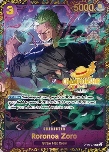 Roronoa Zoro · Championship