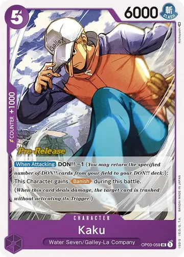 Kaku OP03-059 · Pre-Release $4.30