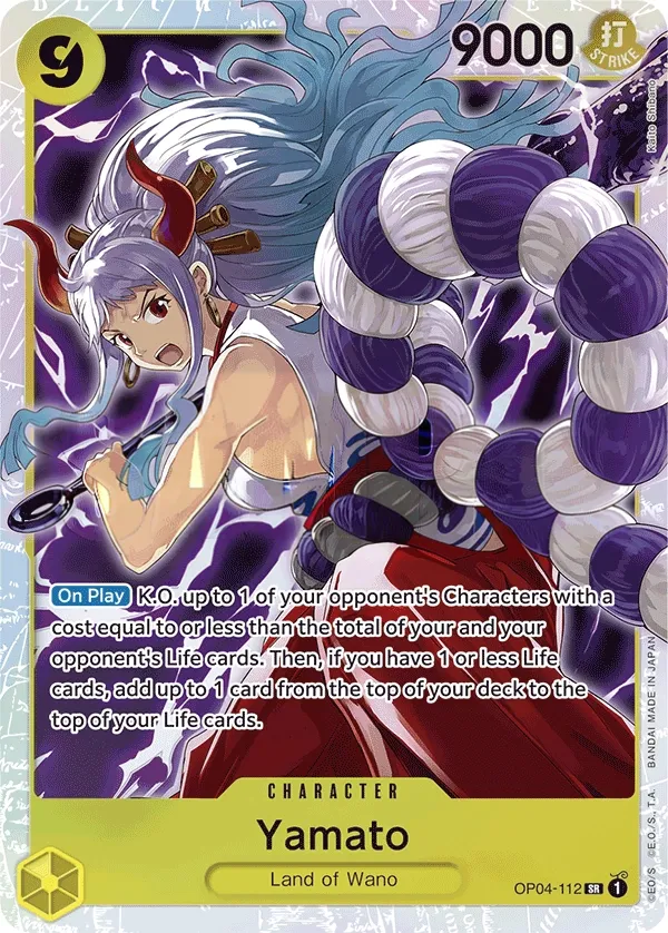 Kingdoms of Intrigue 영어판 Yamato OP04-112 · 재록 카드 앞면