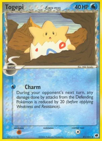 Togepi δ 41 $8.00