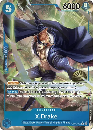 X.Drake OP05-055 · Parallel $1.21
