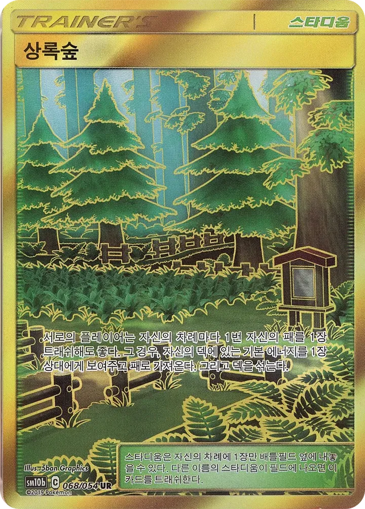 Front of Viridian Forest 68, 스카이레전드 Korean