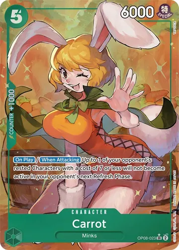 Carrot OP08-023 · Parallel $11.65