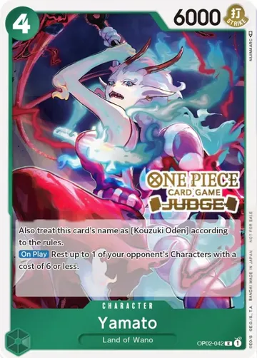 Yamato OP02-042 · Judge Pack $21.45