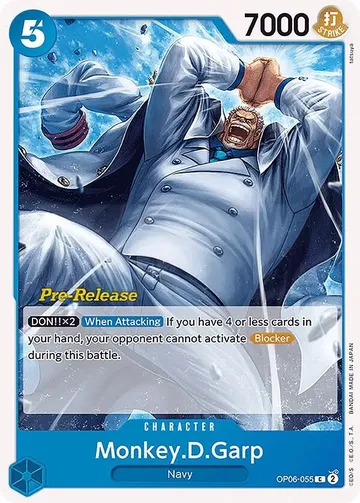 Monkey.D.Garp OP06-055 · プレリリース ¥250