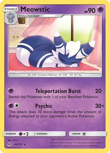 Meowstic 45 ¥156
