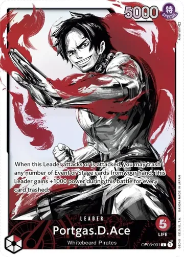 Portgas.D.Ace OP03-001 · 패럴렐 ₩107,841