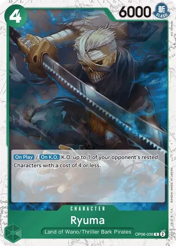Ryuma OP06-036 · パラレル 2 ¥1,495