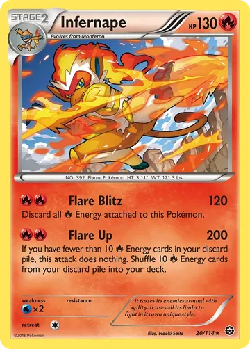 Infernape 20 ¥199