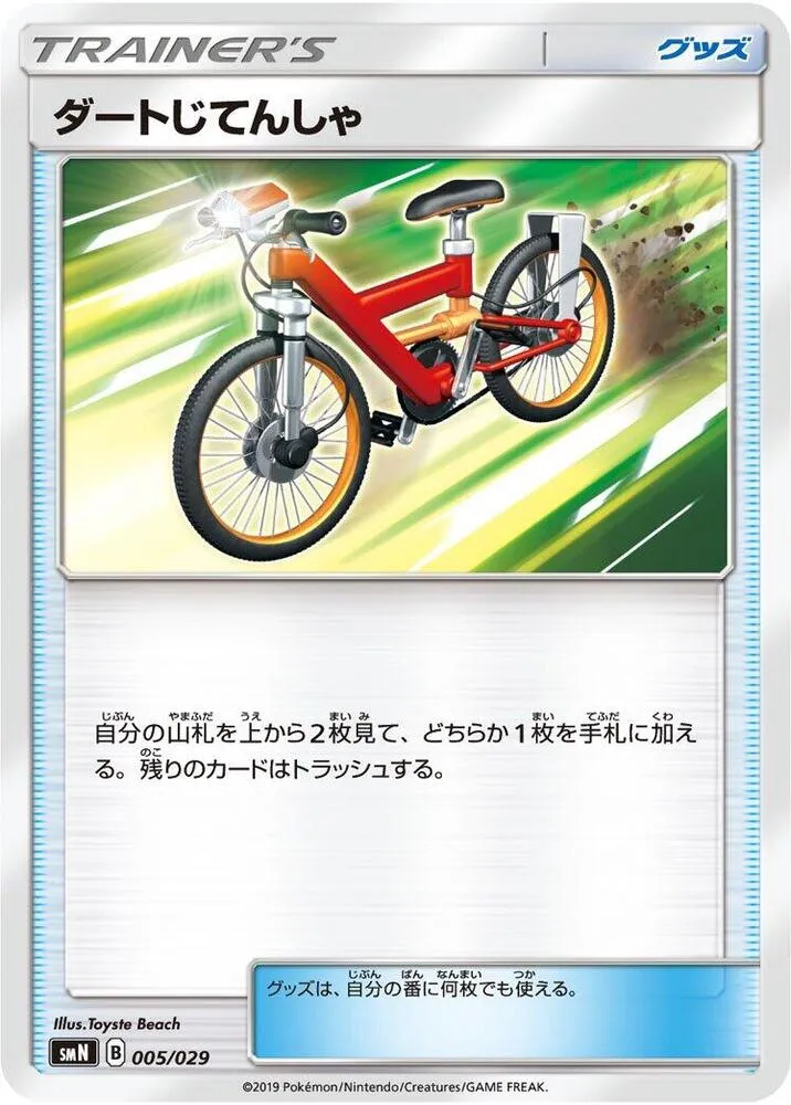 Front of Acro Bike 5, デッキビルドBOX「TAG TEAM GX」 Japanese