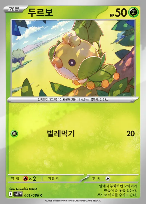Front of 두르보 1, 화이트플레어 Korean