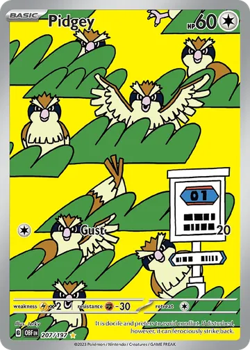 Pidgey 207 ¥1,741