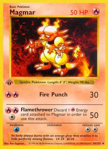 Magmar 36 $4.34
