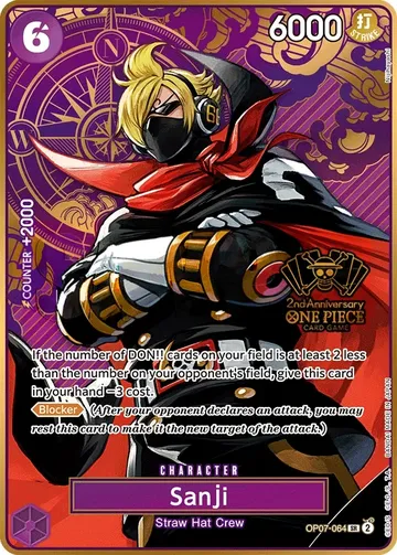 Sanji OP07-064 · Parallel 2 $278.33