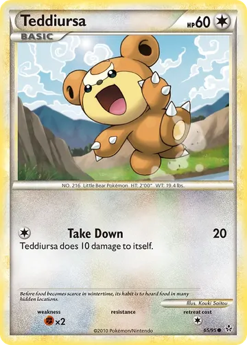 Teddiursa 65 ¥153