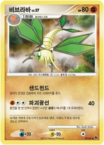 시공의 격돌 韓国語版 비브라바 29 カード表面