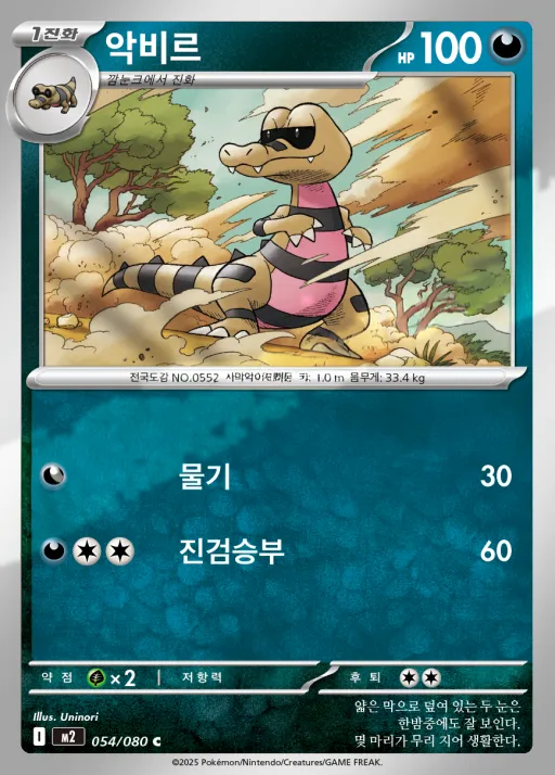Front of 악비르 54, 인페르노X Korean