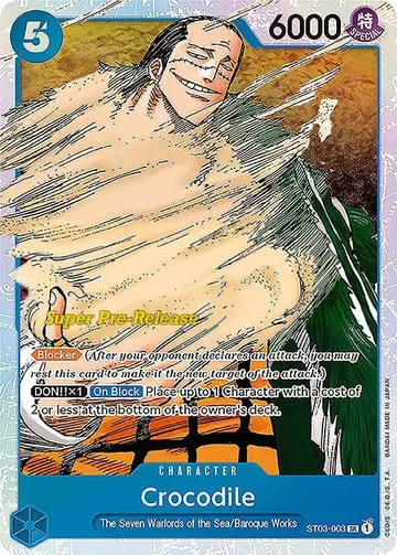 Crocodile ST03-003 · Pre-Release $10.51