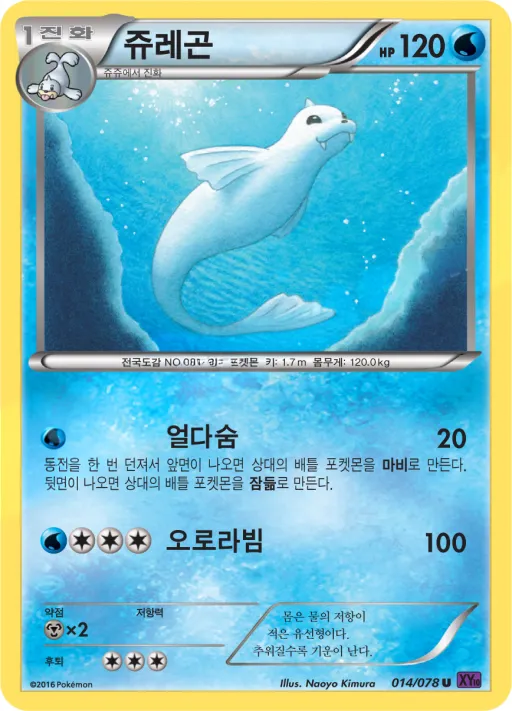 Front of 쥬레곤 14, 초능력의 제왕 Korean