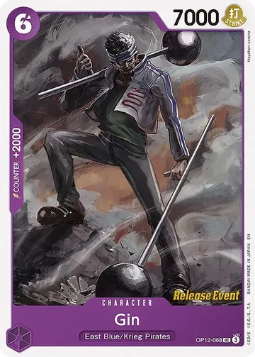 Gin OP12-068 · Pre-Release $0.57