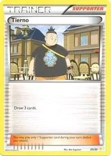XY Trainer Kit: Pikachu Libre & Suicune 英語版 Tierno (20 - Pikachu Libre Deck) 20 カード表面
