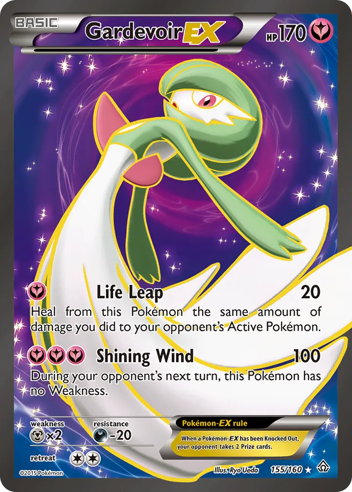 XY—Primal Clash 英語版 Gardevoir-EX 155 カード表面