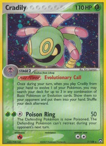 Cradily 7 $11.14