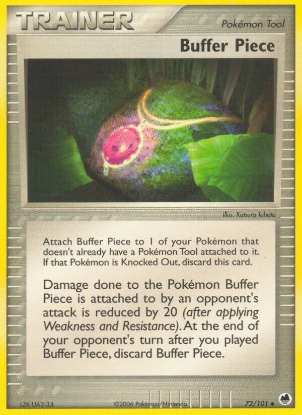 EX Dragon Frontiers 영어판 Buffer Piece 72 카드 앞면